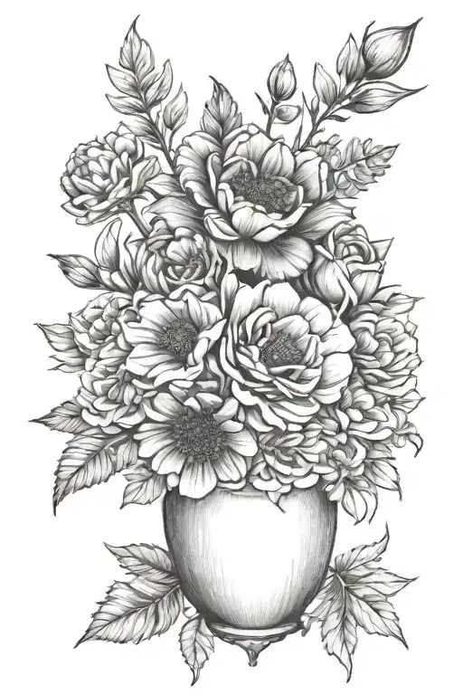 Birth Month Flower Bouquet