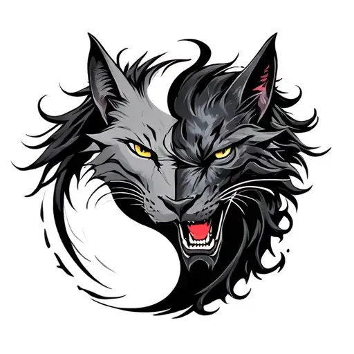 Srt Hellcat And Demon Yin And Yang