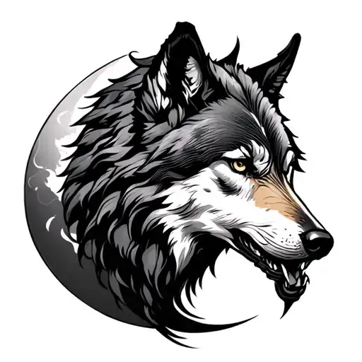 Libra Moon Wolf