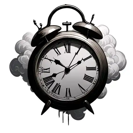 Clock That Is In The Clouds