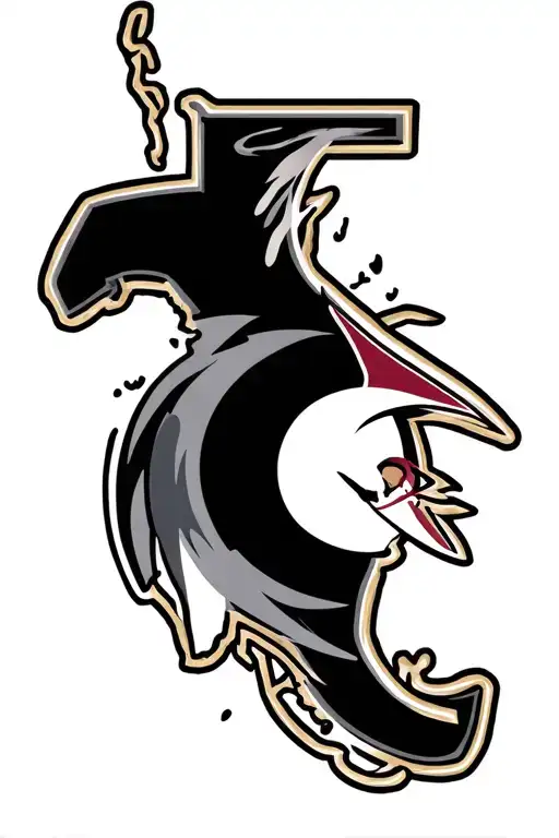 Florida State Outline Nasa Logo Hurricane