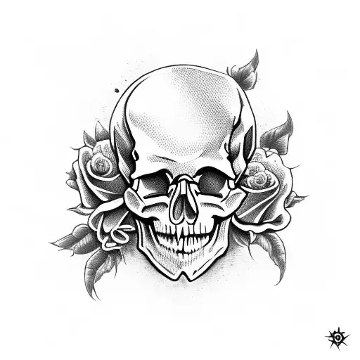 Skull And Roses