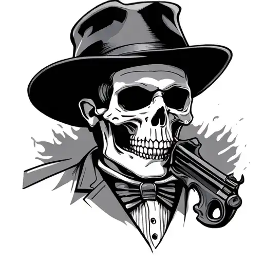 Mafia Boss Skeleton