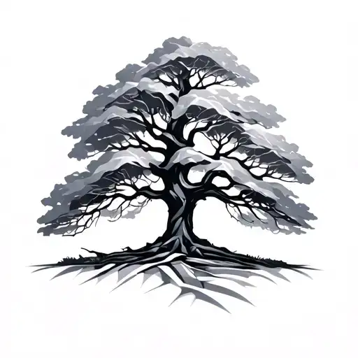 Oak Tree Geometric Realism