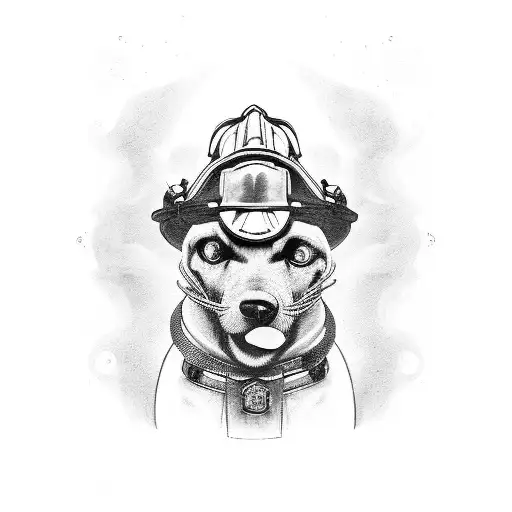 Family Portrait With Firefighter Gear