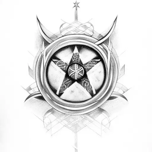 Norse Pagan Star Of Life