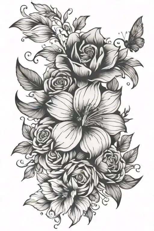 Name Floral Patterns