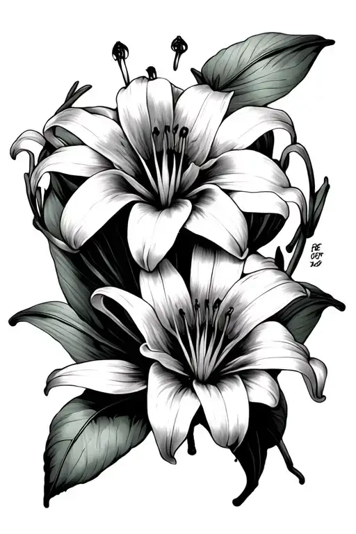 Spider Lily With Eyes And Text Surrounding Them