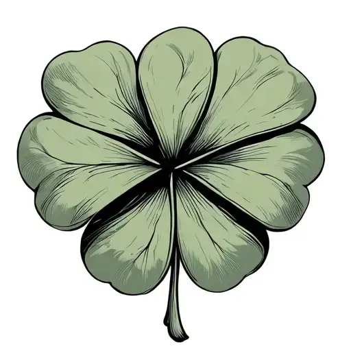 Youl Never Walk Alone Four Leaf Clovers