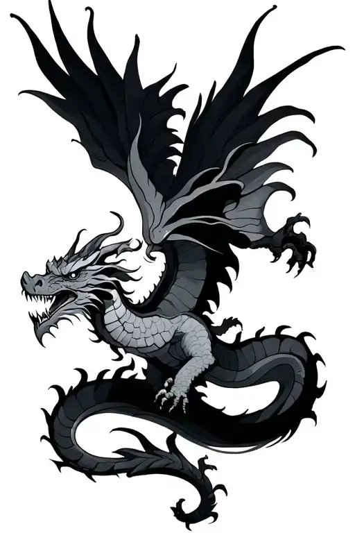 Yinglong Dragon Flying