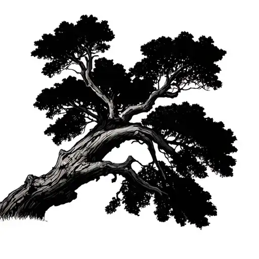 Realistic Hickory Tree