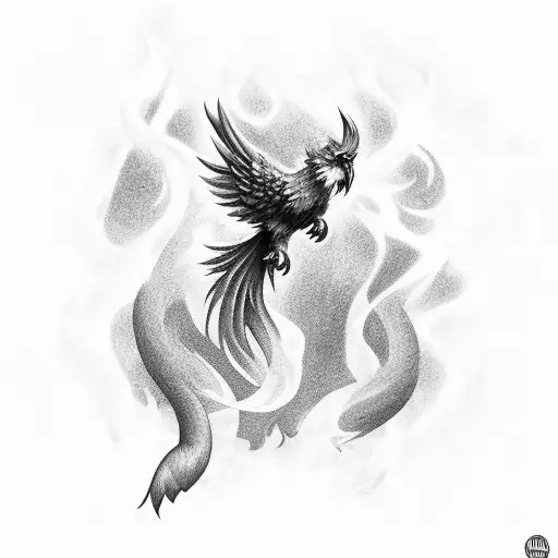 Phoenix With Fire