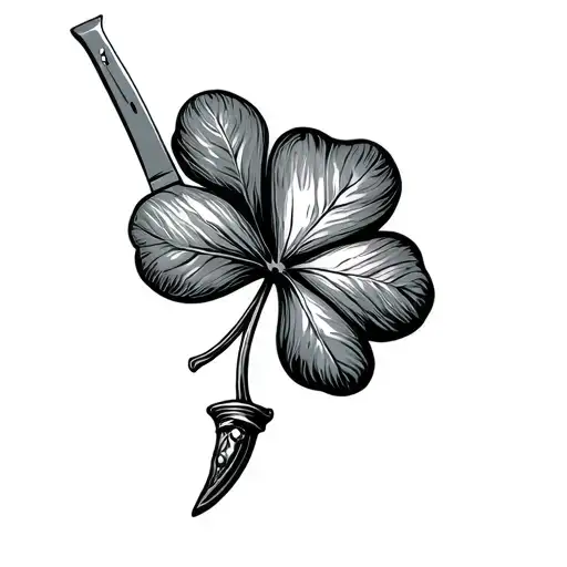 Clover With Chef Knife