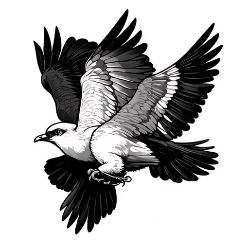 Rest In Peace Grandma Flying Birds