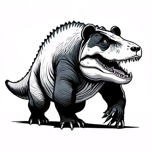 Panda Walking T-rex
