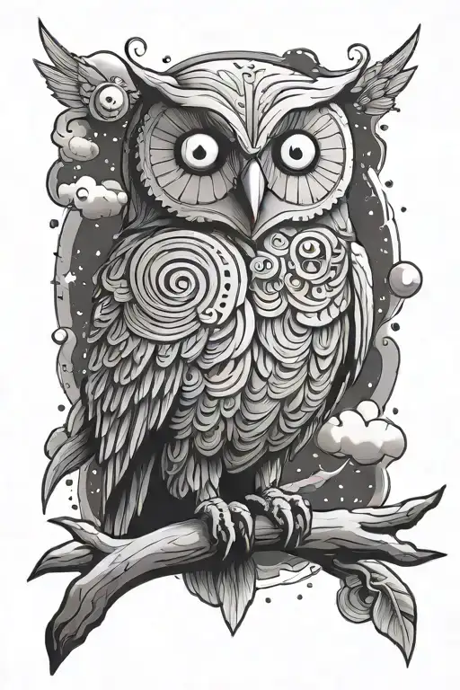 Cosmic Owl From Adventure Time