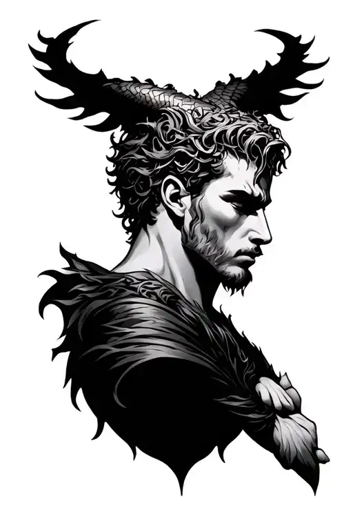 Damien Lucifers Son Forearm Sleeve