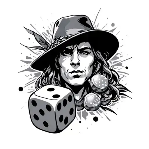 Risk Taker With Dice Rolling