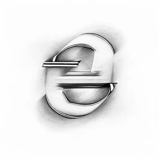 Letter H With Infinity Sign For Men With Beautiful Design