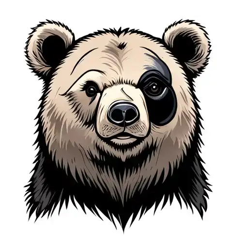 A Bear With One Working Eye