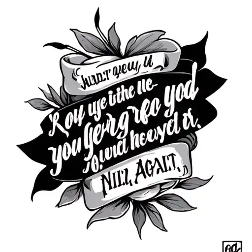 Under Arm Quote Sleeve