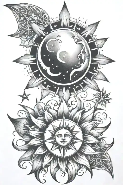 Moon Stars Sun Healing