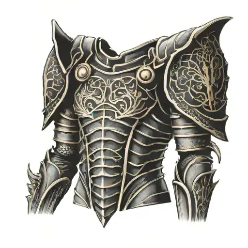 Kintsugi Warrior Armor