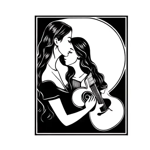 Mom Daughter Music Caregiver