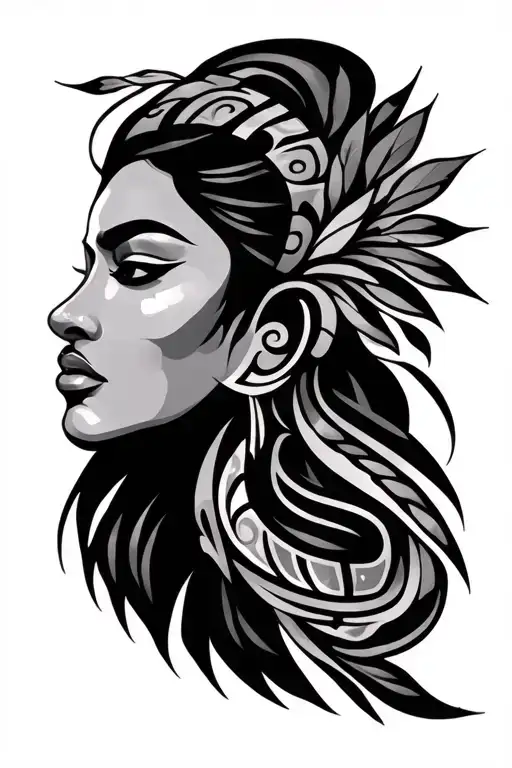 Black And Filipino Tribal