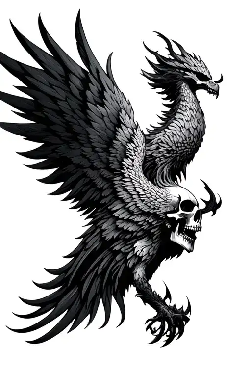 Skull Demon Phoenix