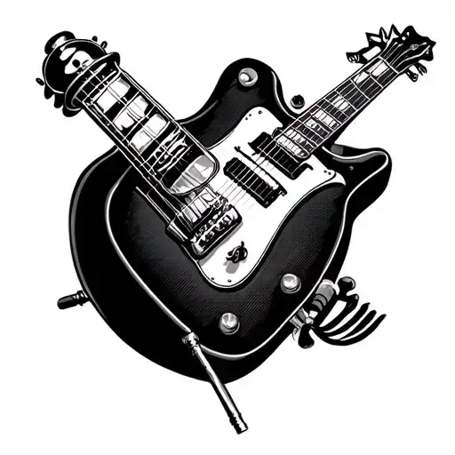 Vacuum Tube Guitar Amplifier Surrealism