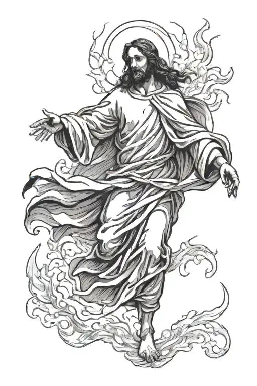 Jesus And Walking Through Fire