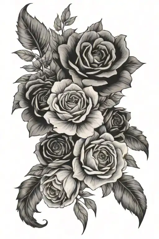 Family Birth Month Flower Bouquet