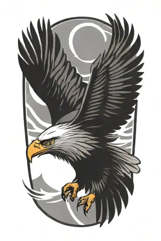 Eagle And Sun
