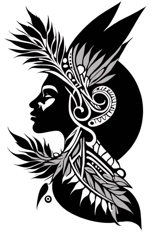 Filipino And Native American Tribal