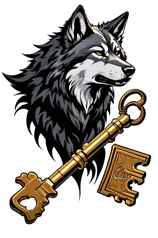 Wolf With A Key