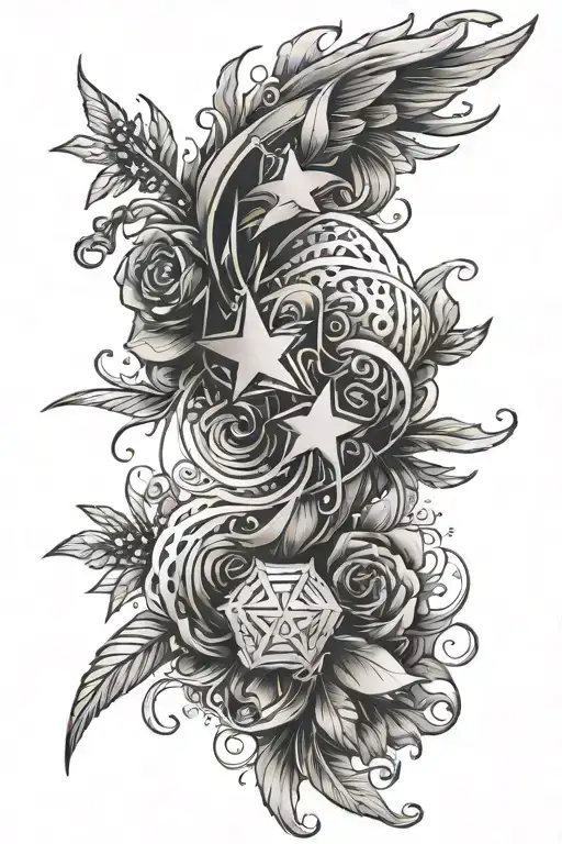 Patriotic Arm Sleeve About Kids Names