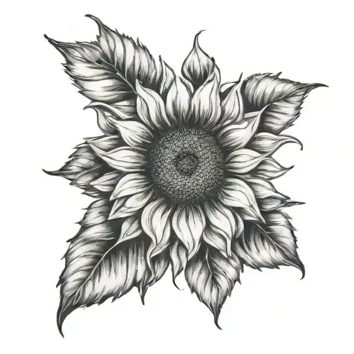 Shelby In A Sunflower