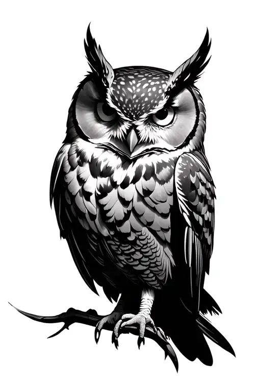 Owl Side Forearm