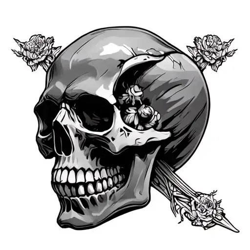 Troy Gemini Skull