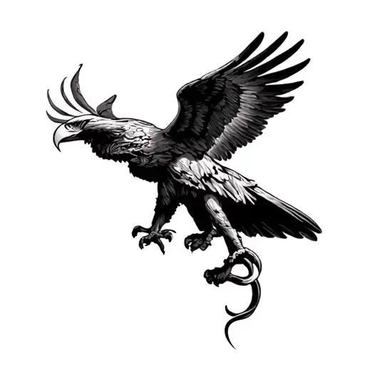 Venus De Milo And Eagle