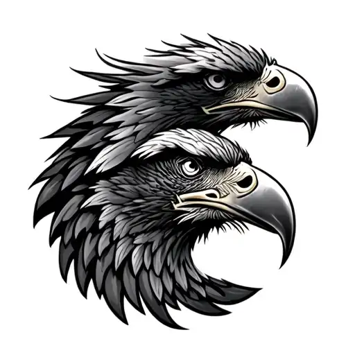 American And Thai Eagle