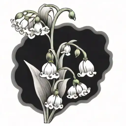 Very Simple Lily Of The Valley Flower