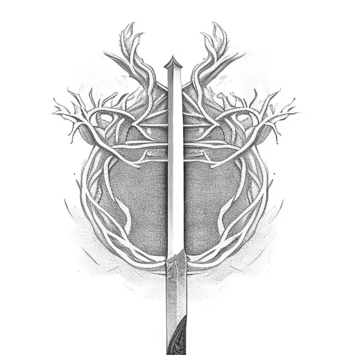 Sword With Roots