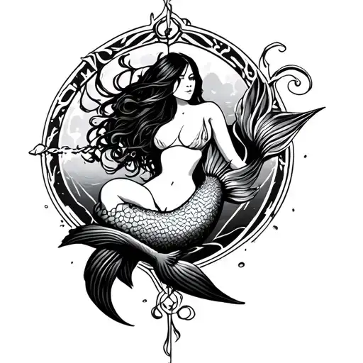 Wu Tang Clan Mermaid