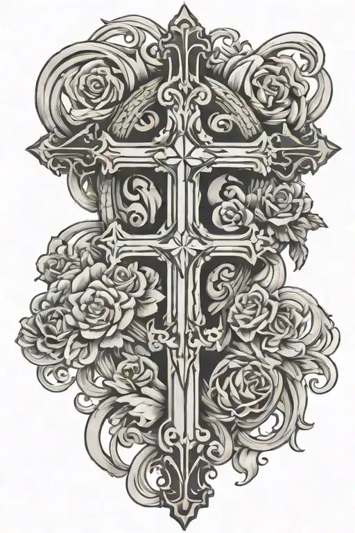 Faith And Cross Surrounded