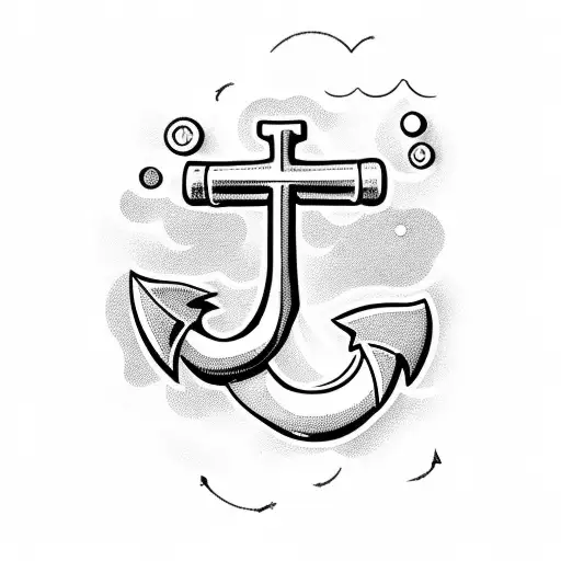 Anchor With Sunglasses