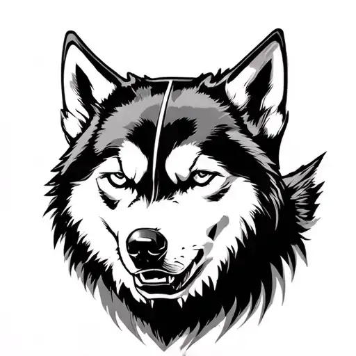 Ironman Triathlon And Husky