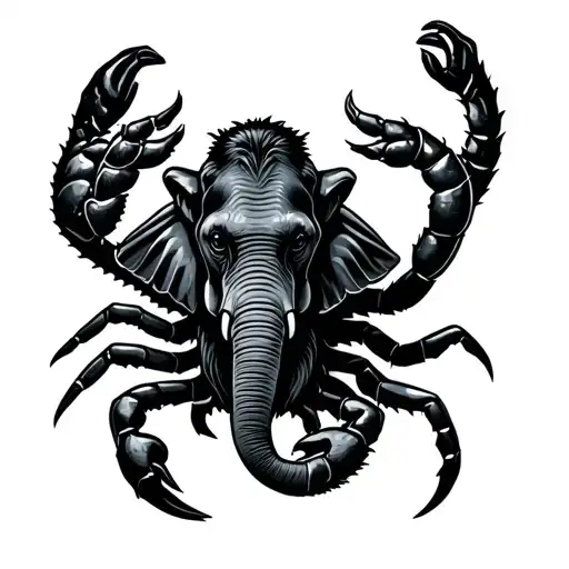 Elephant Scorpion Monkey