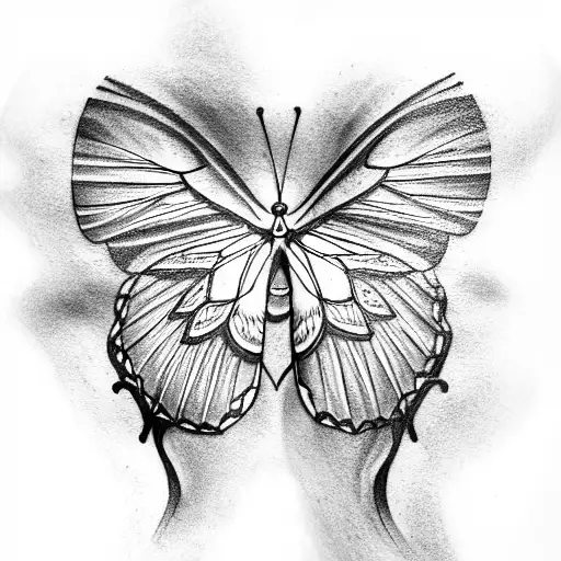 Butterfly Skeleton